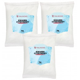 Zestaw Kwasek cytrynowy 3x1kg 