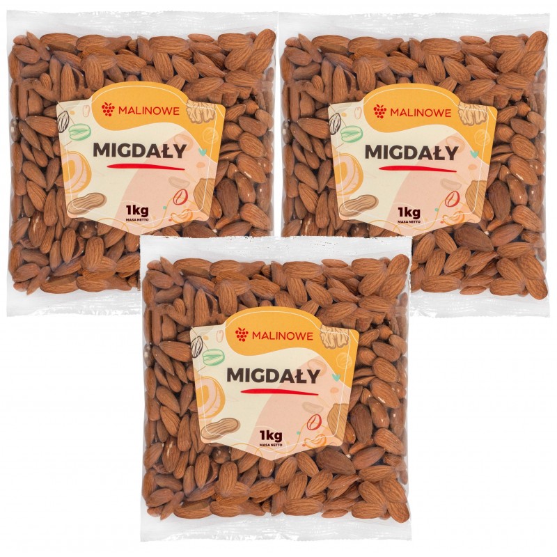 Zestaw Migdały 3x1kg