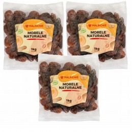 Zestaw morele suszone naturalne 3x1kg