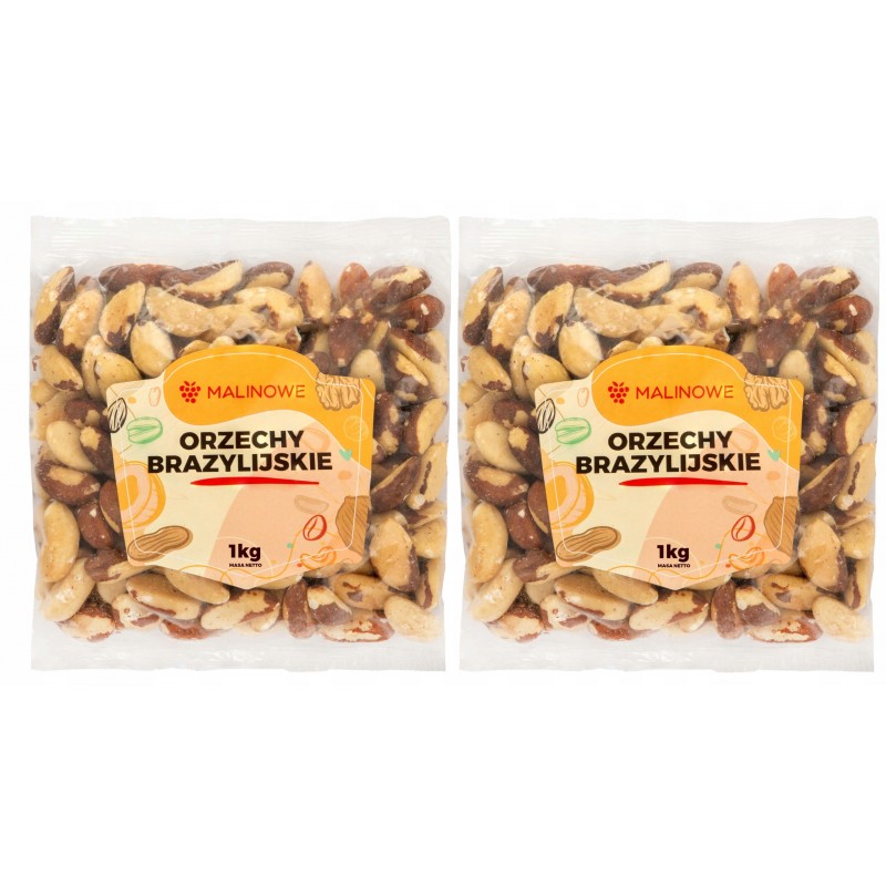 Zestaw Orzechy Brazylijskie 2x1kg