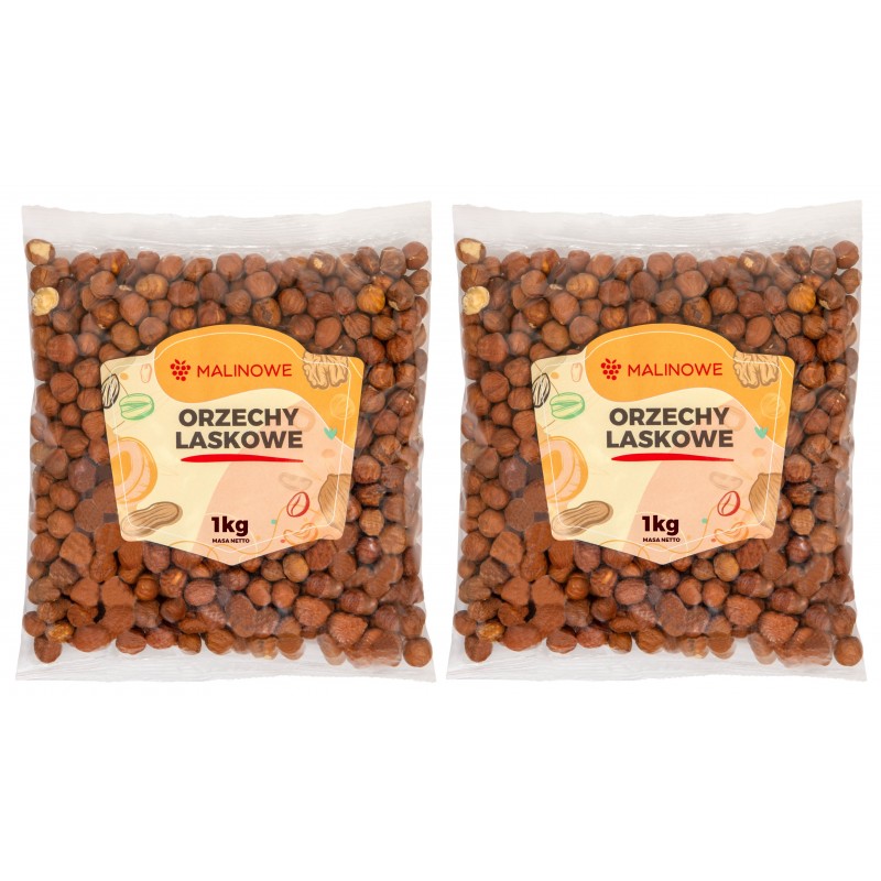 Zestaw orzechy laskowe 2x1kg 