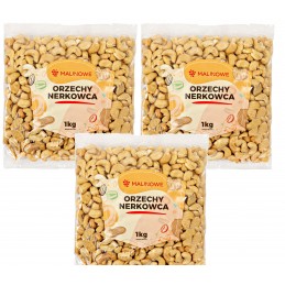 Zestaw Orzechy Nerkowca 3x1kg 