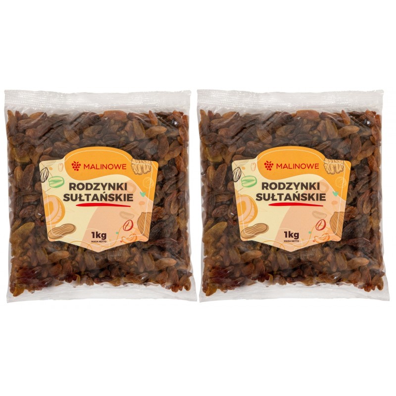 Zestaw rodzynka sułtańska 2x1kg