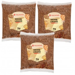 Zestaw Siemię lniane 3x1kg