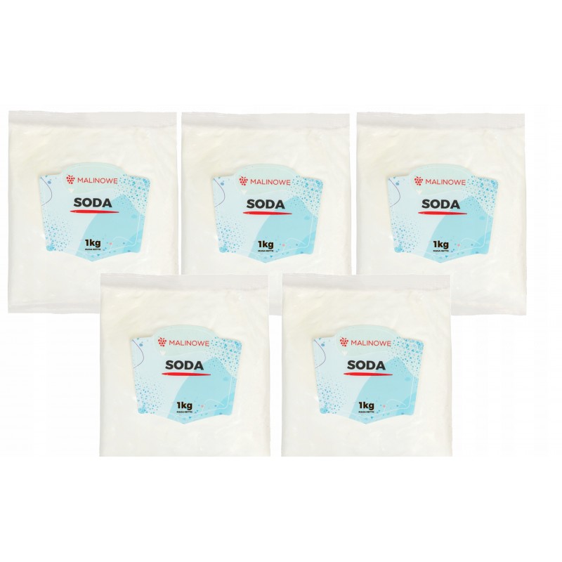 Zestaw Soda oczyszczona 5x1kg 