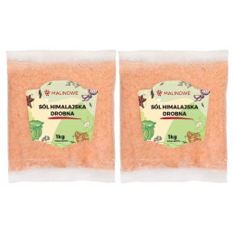 Zestaw Sól Himalajska drobna 2x1kg
