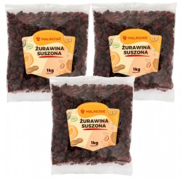 Zestaw żurawina 3x1kg