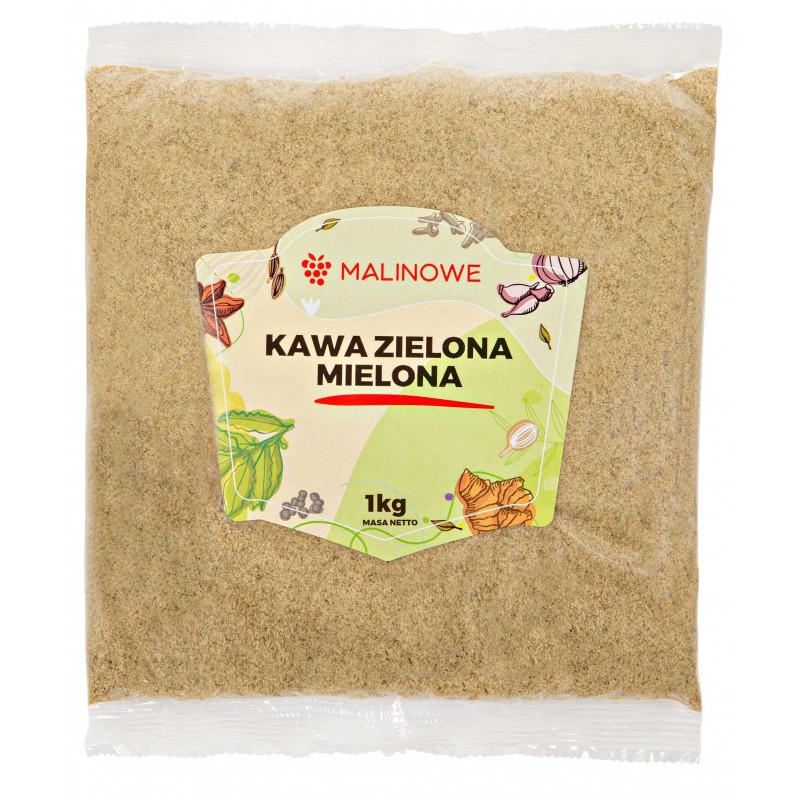 Kawa zielona mielona 1kg
