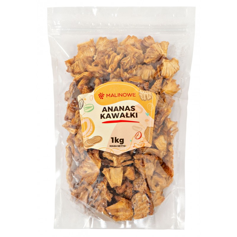 Ananas suszony krążki 1kg