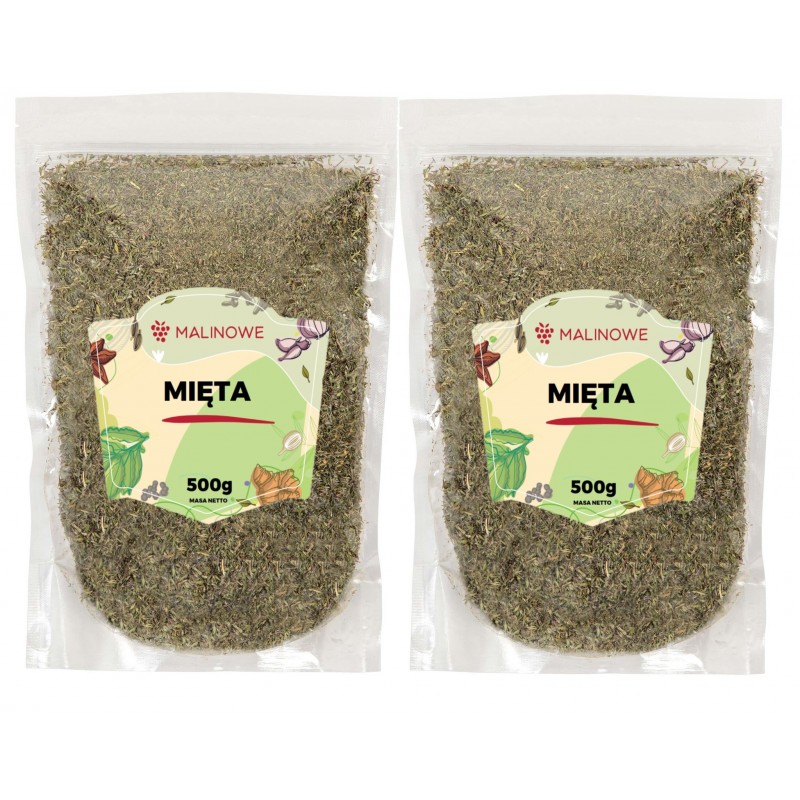 Zestaw Mięta suszona 2x500g