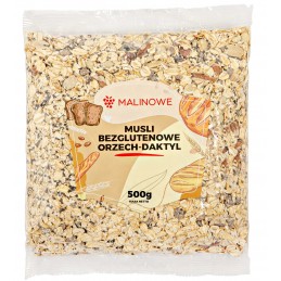 Musli bezglutenowe orzech-daktyl 500g