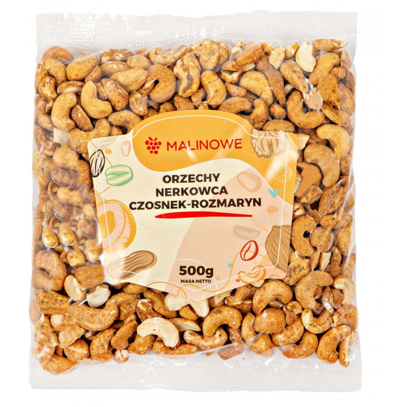 Orzechy nerkowca czosnek rozmaryn 500g