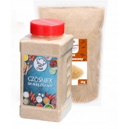Słoik czosnek granulowany 500g + 1kg