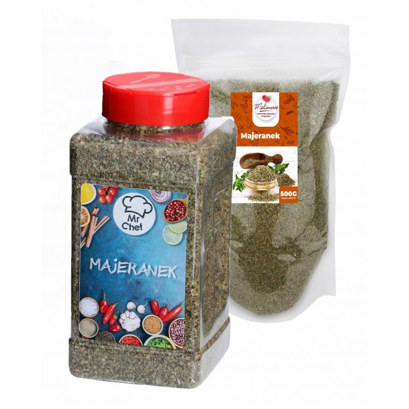 Słoik Majeranek 130g + 500g