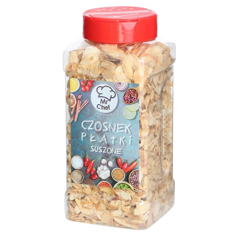 Słoik Czosnek płatki suszone 350g