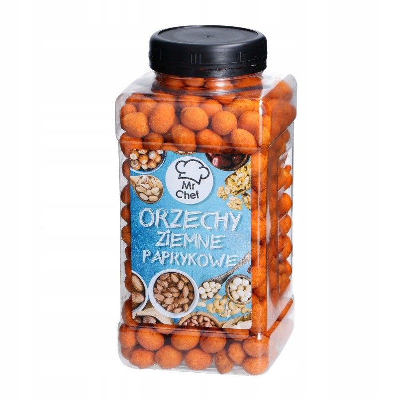 Słoik orzechy ziemne paprykowe 400g