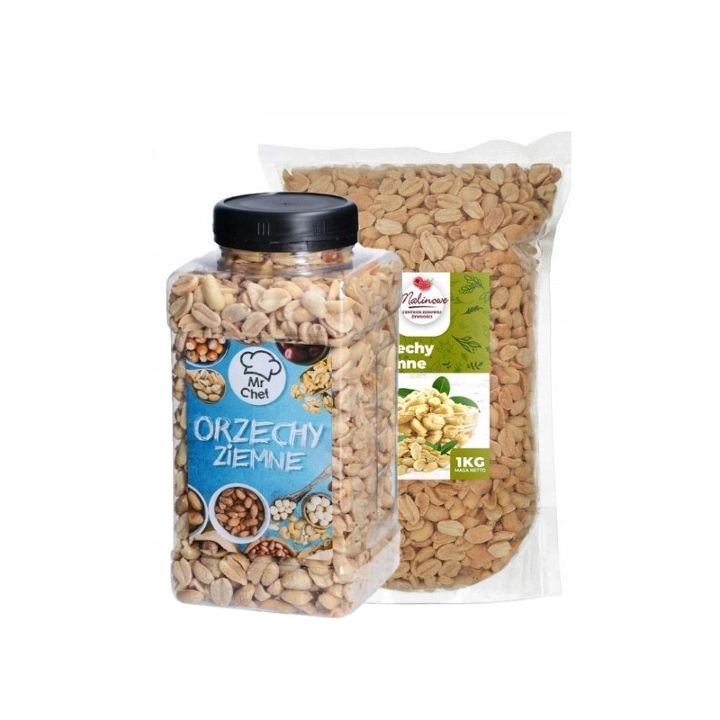 Słoik ziemne 500g + 1kg