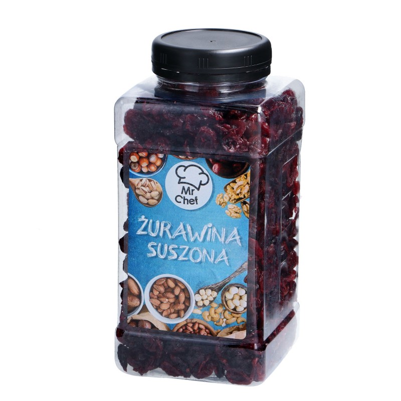 Słoik żurawina suszona 500g