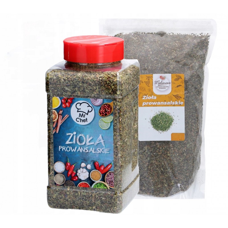 Słoik zioła prowansalskie 200g + 500g