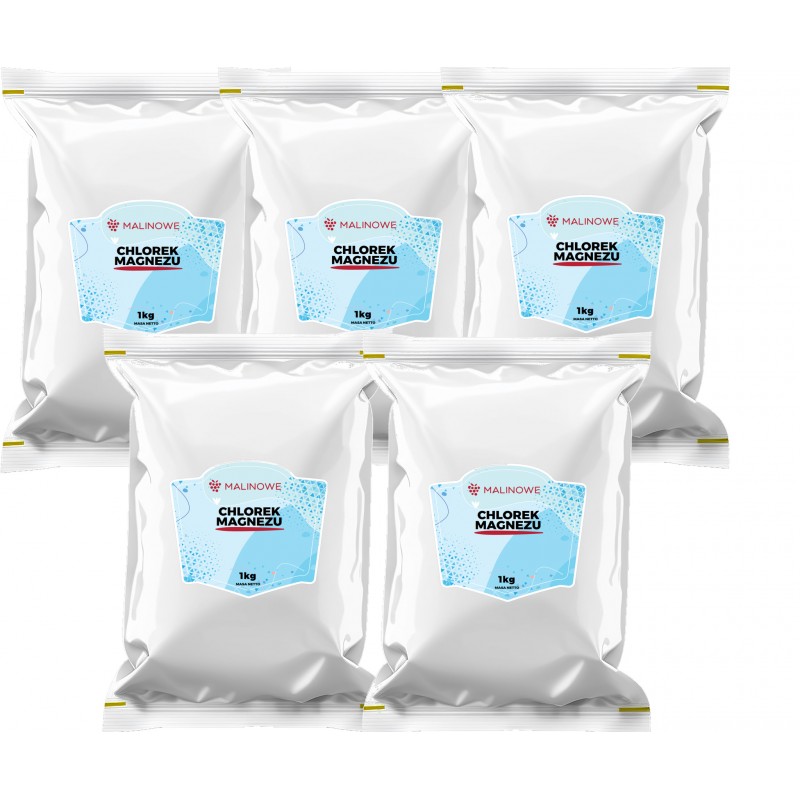 Zestaw Chlorek Magnezu 5x1kg 