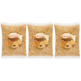 Zestaw Kasza gryczana niepalona 3x1kg 