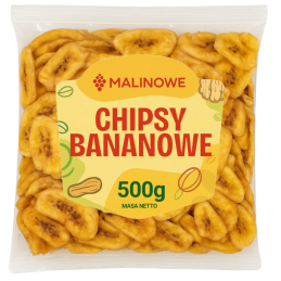 Chipsy bananowe 500g