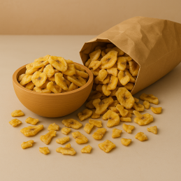 Chipsy bananowe kawałki 1kg