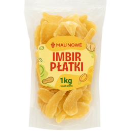 Imbir kandyzowany płatki 1kg