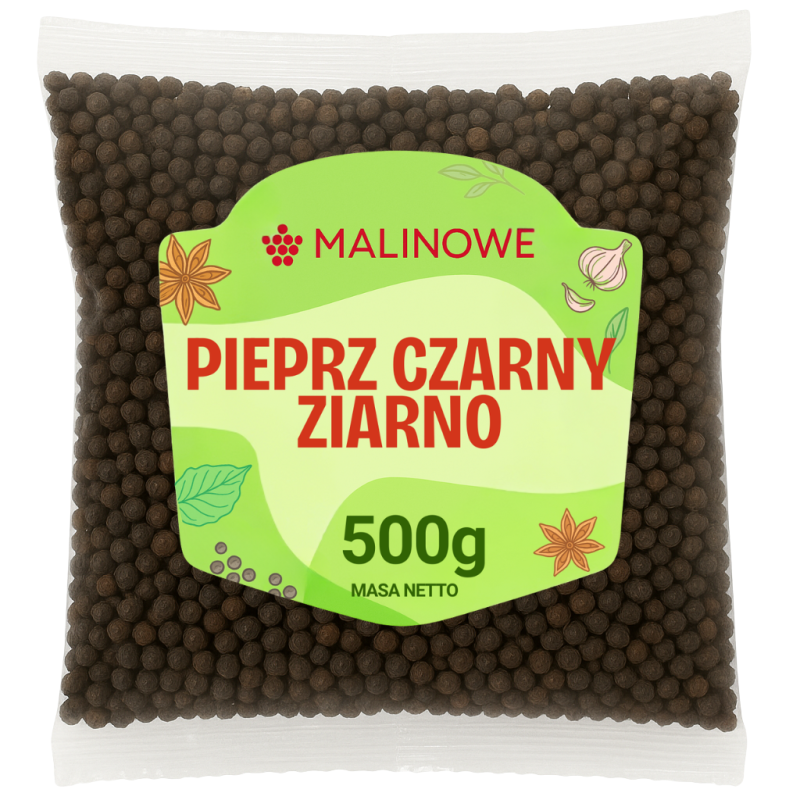 Pieprz czarny ziarnisty 500g
