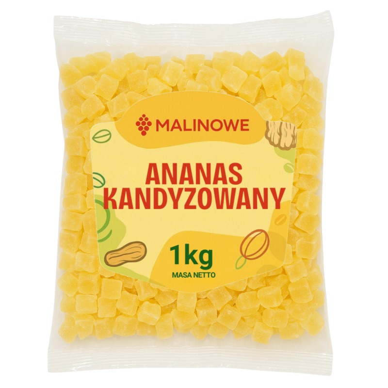 Ananas kandyzowany 1kg