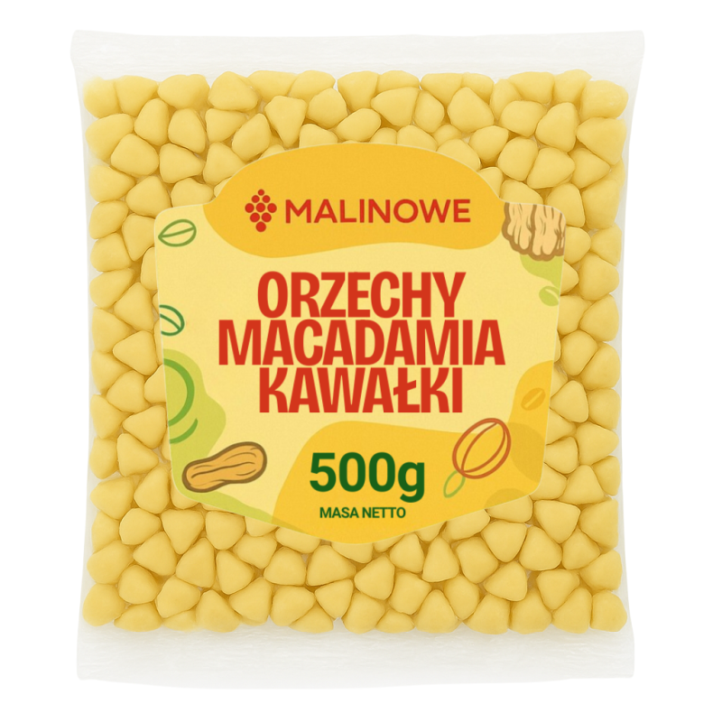 Orzechy macadamia 500g