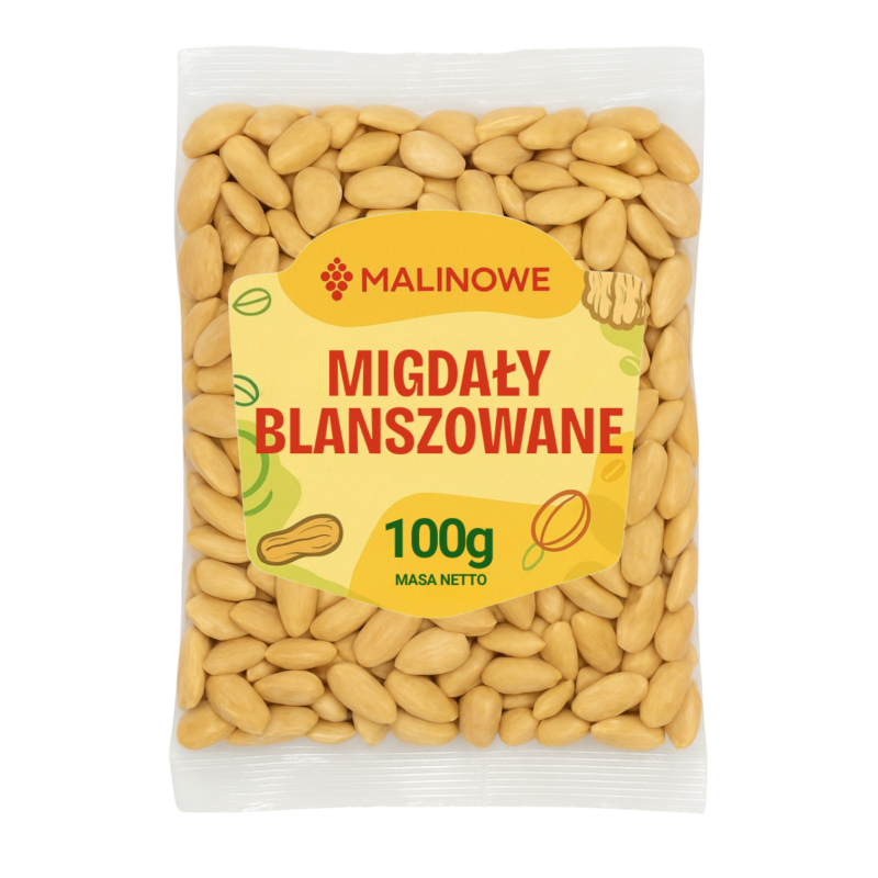 Migdały blanszowane 100g