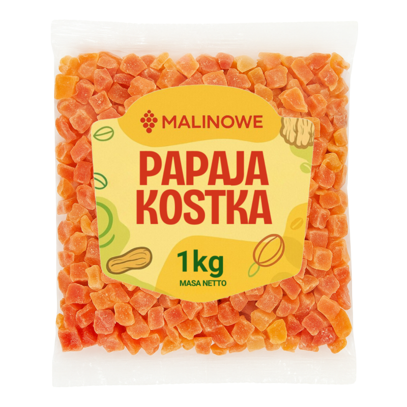 Papaja kostka 1kg