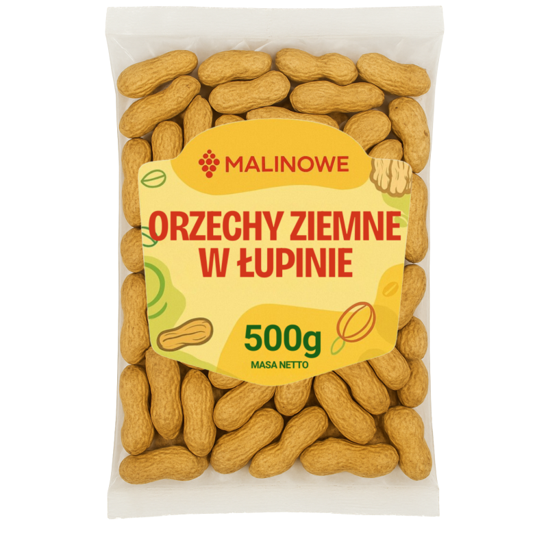 Orzechy ziemne łupina 500g