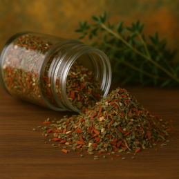 Pomidor z bazylią i czosnkiem 100g