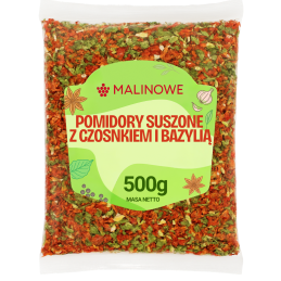 Pomidor z bazylią i czosnkiem 500g