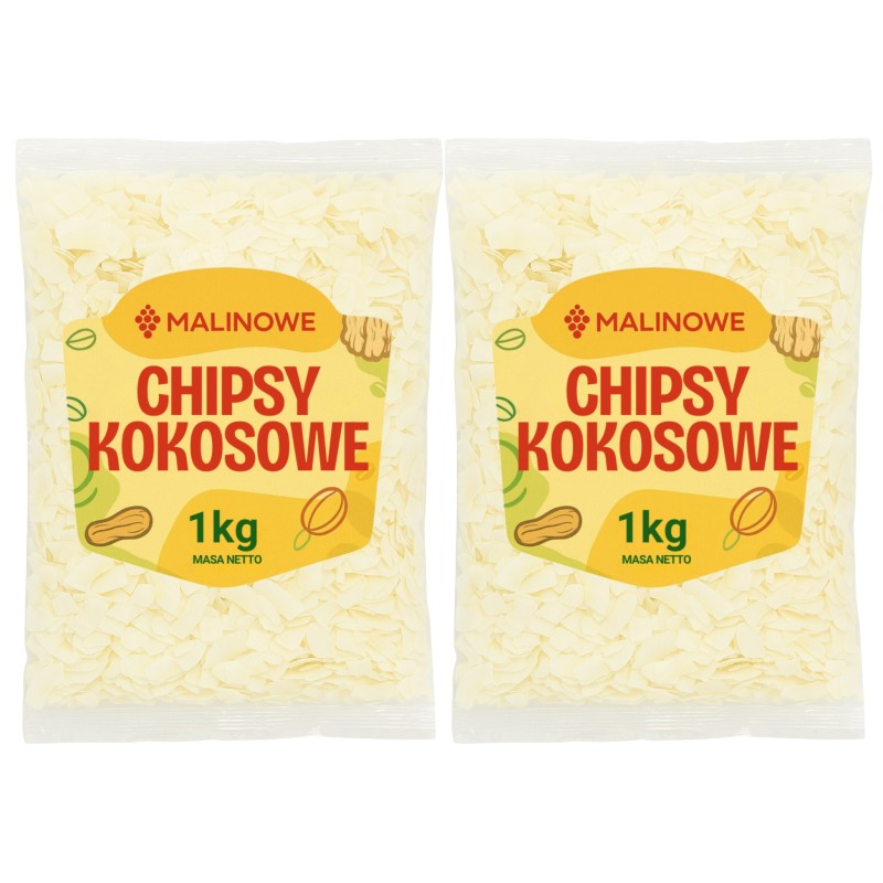 Zestaw Chipsy kokosowe 2x1kg