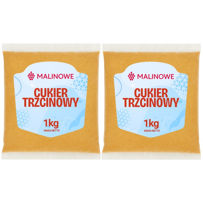 Zestaw Cukier trzcinowy 2x1kg 