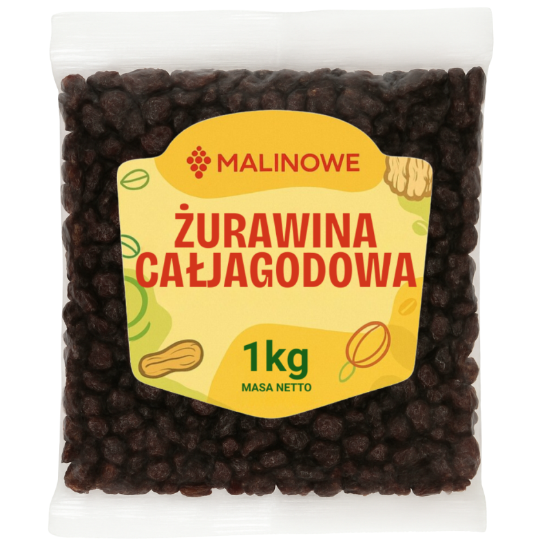 Żurawina całojagodowa 1kg  